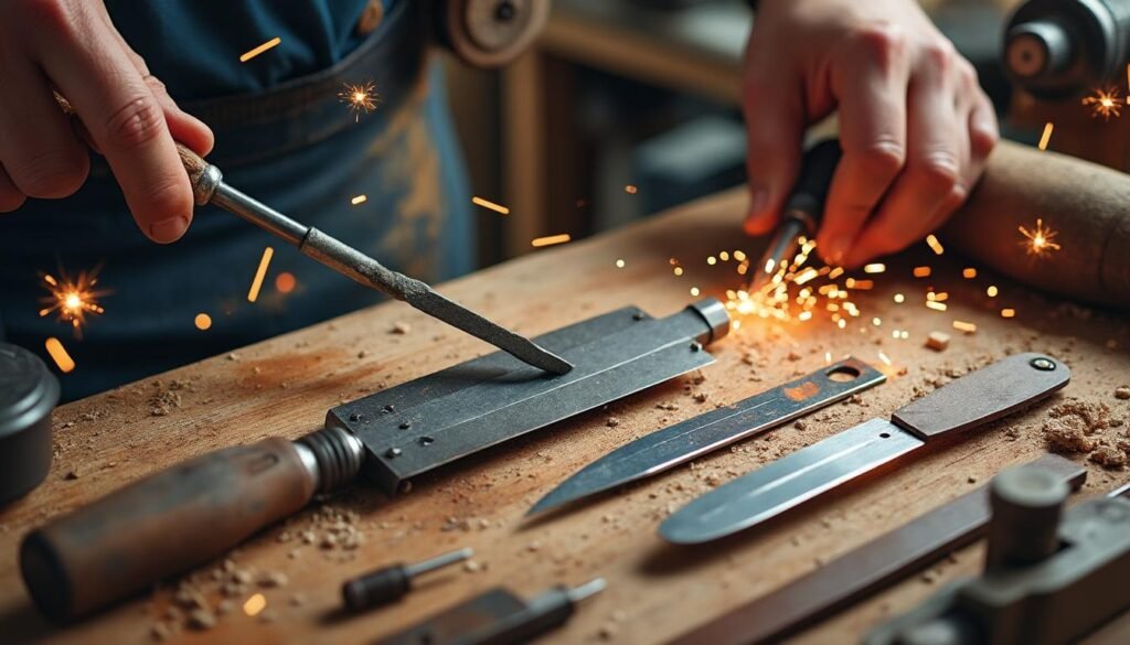 apprenez à affûter facilement à la maison vos forets, ciseaux à bois et fers de dégauchisseuse pour retrouver un tranchant optimal et prolonger leur durée de vie.