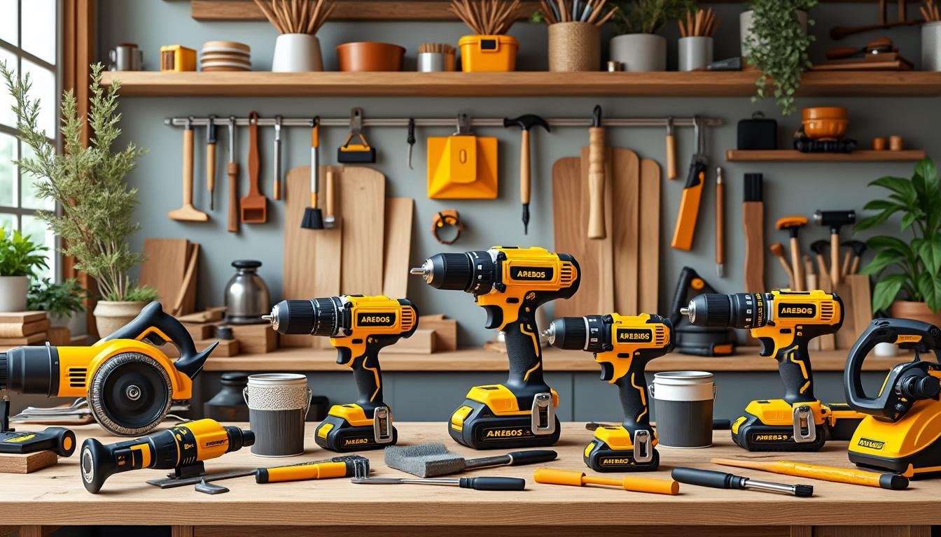 Arebos : on décortique les outils de la marque pour vos projets maison (brico et déco) !