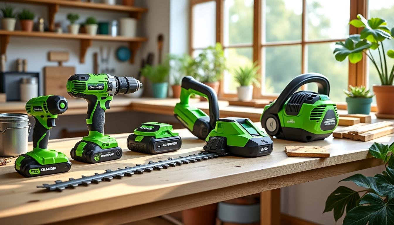 Greenworks à l’épreuve : la rédaction vous donne son avis sur cet outillage indispensable pour vos projets brico-déco !