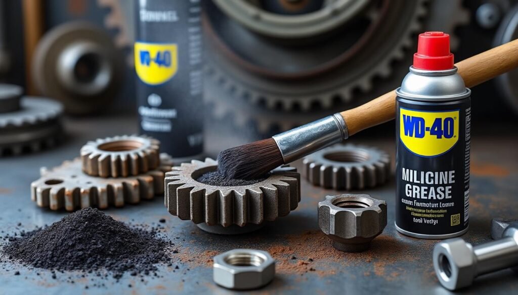 découvrez quel lubrifiant choisir contre le grippage : wd-40, graisse silicone ou graphite, et apprenez leurs usages spécifiques pour un entretien efficace.