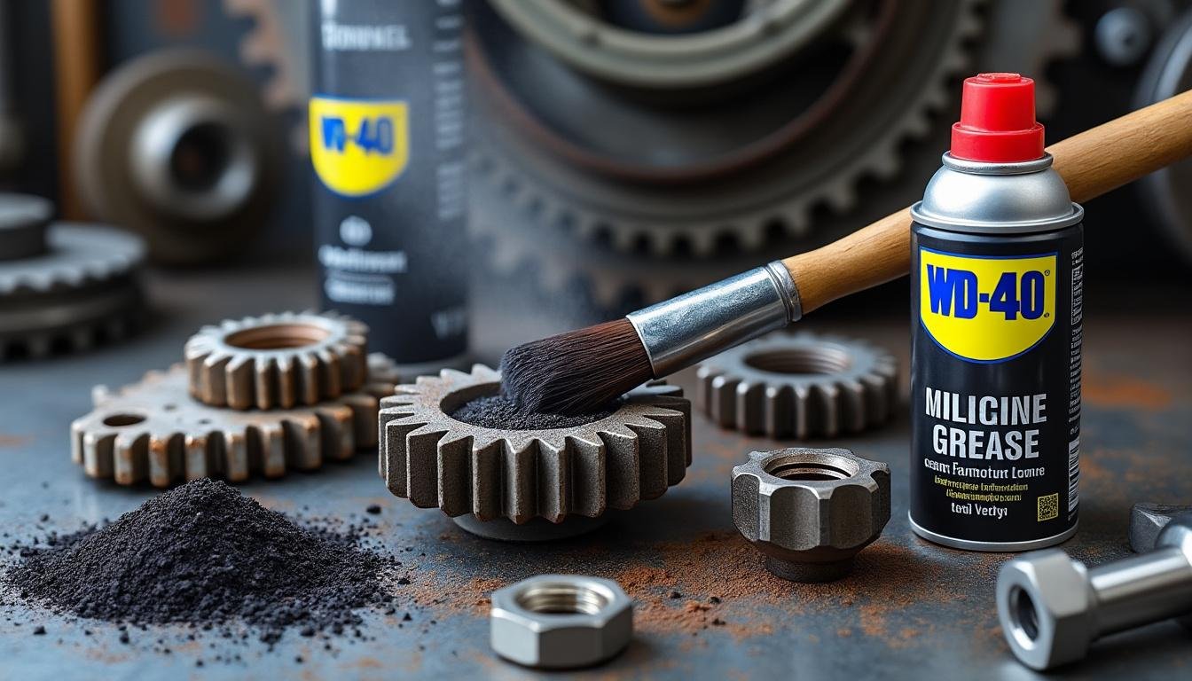 Grippage : WD-40, graisse silicone ou graphite ? Quel lubrifiant pour quel usage ?
