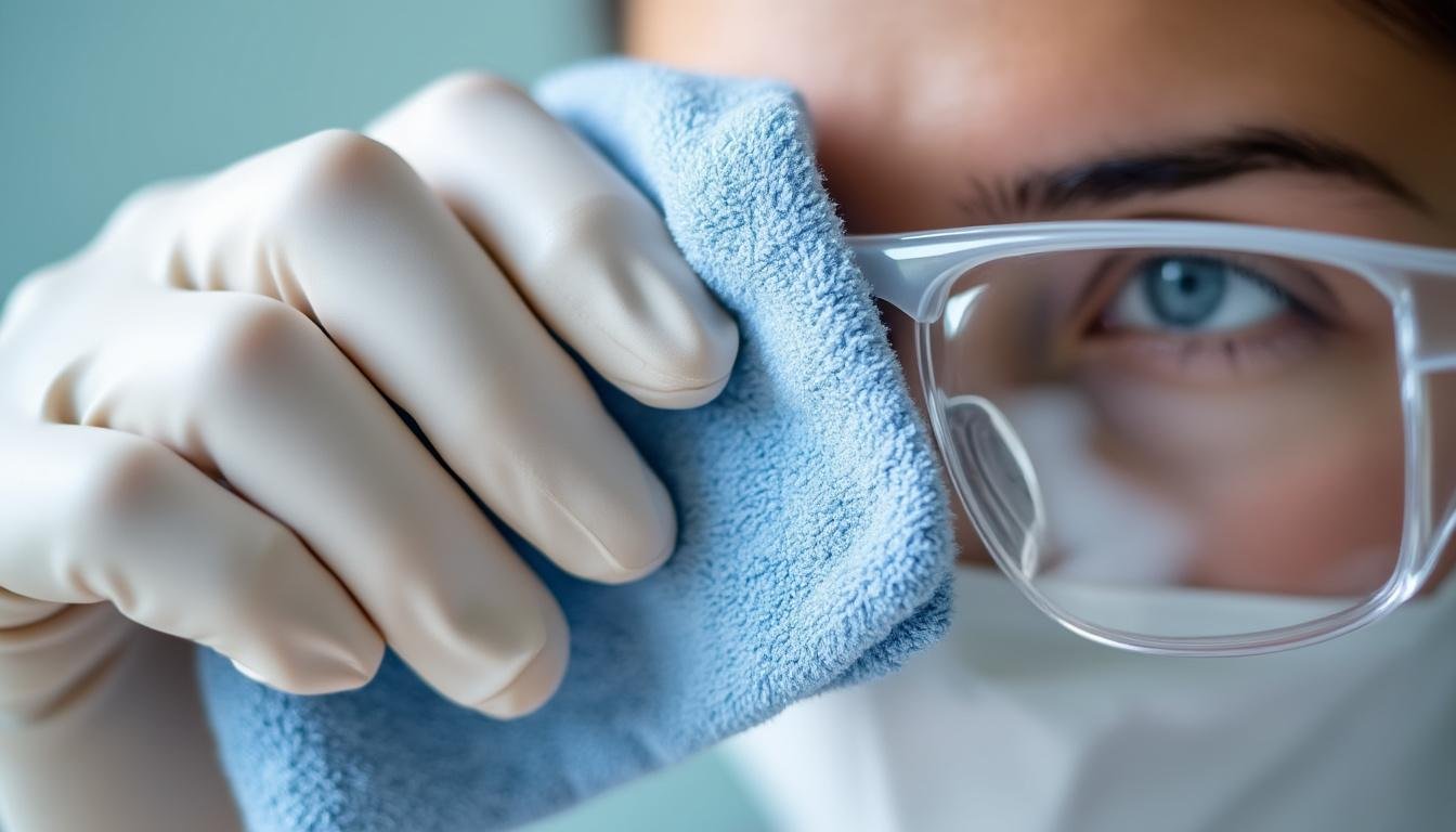 Hygiène : Comment nettoyer ses gants de protection et ses lunettes sans rayer les verres