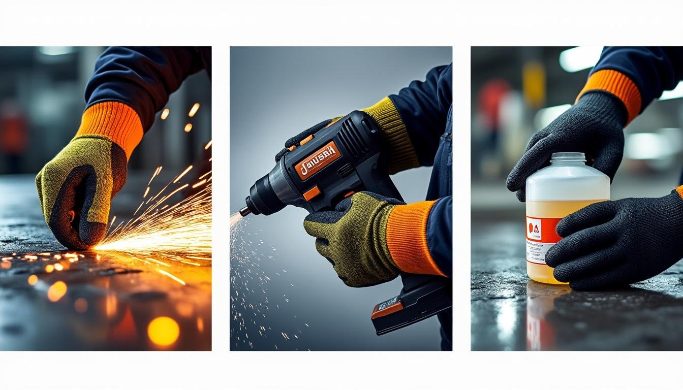 Le choix des gants : Anti-coupure, anti-vibration ou chimique ? Guide de sélection par type de travaux