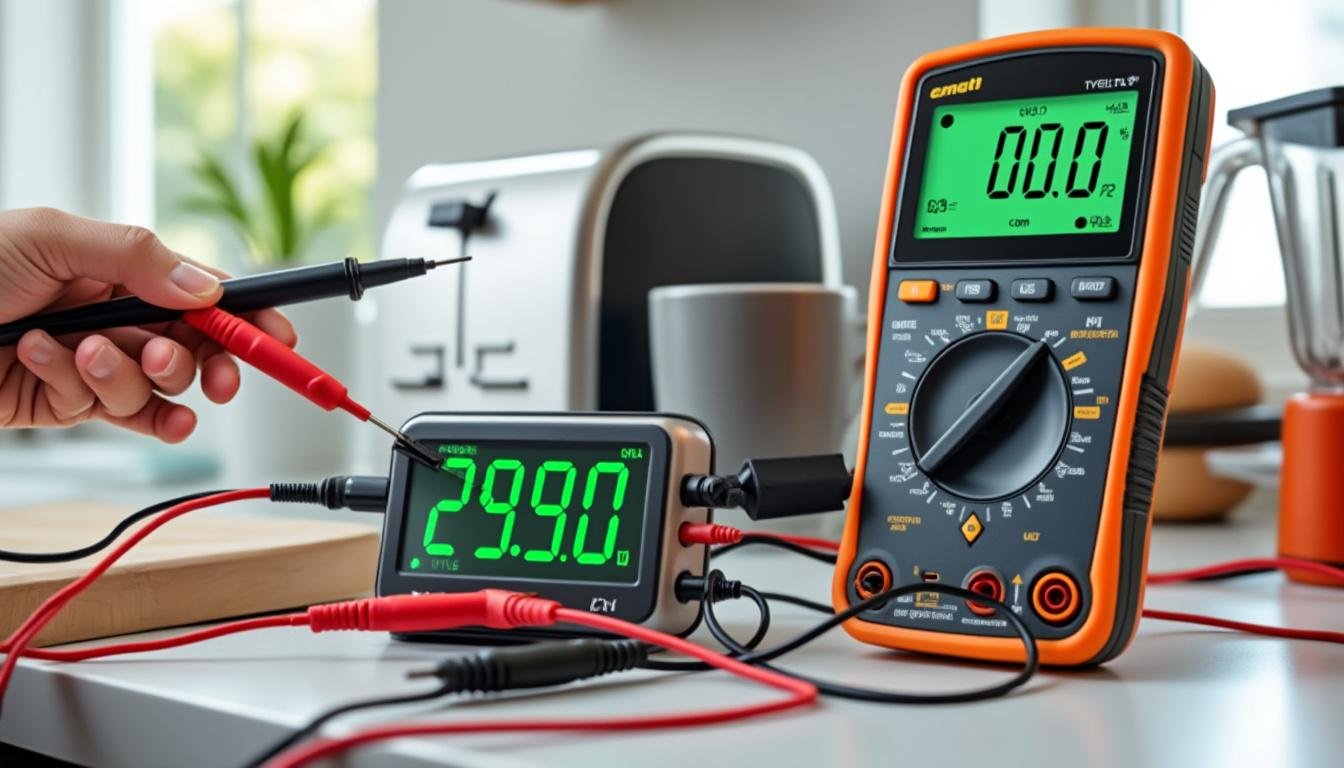 Le multimètre pour les nuls : 3 tests simples pour savoir si un appareil électroménager est réellement HS