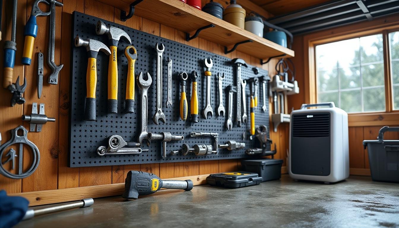 Lutte contre la rouille : Comment stocker ses outils à main dans un garage humide