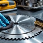 découvrez nos conseils efficaces pour un nettoyage profond de semelles de ponceuse et lames de scie circulaire, sans risque d'endommager vos outils.