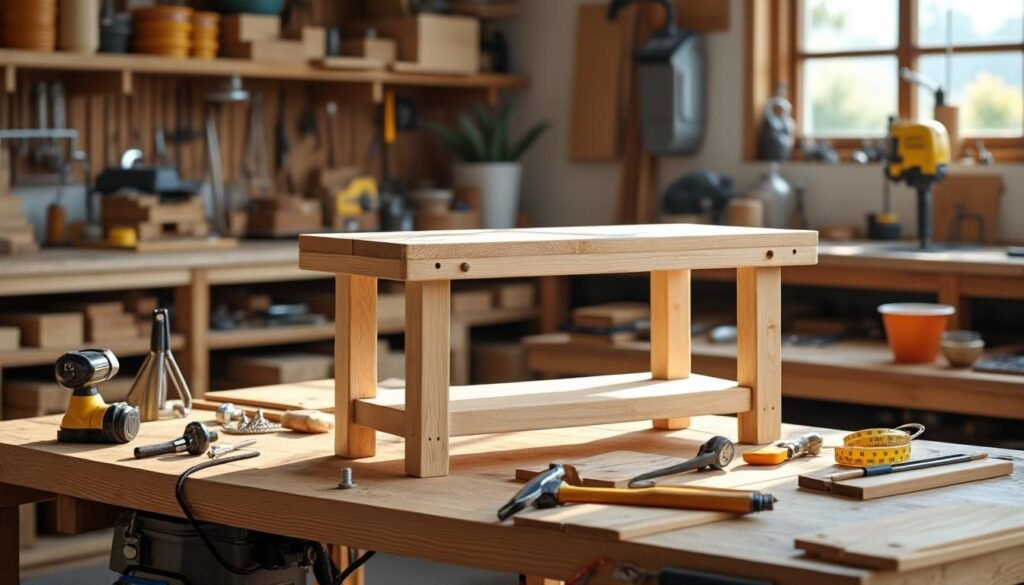 découvrez comment construire facilement votre premier établi solide et durable pour moins de 100 €, grâce à notre plan de construction détaillé et économique.