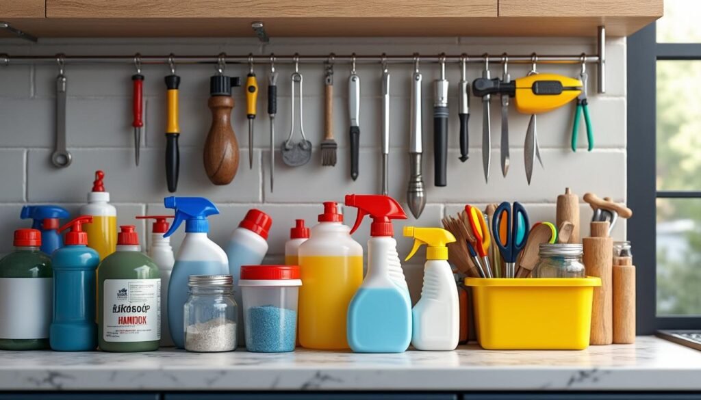 protégez vos enfants avec nos solutions de rangement verrouillables conçues pour sécuriser les produits dangereux et outils tranchants, assurant un environnement sûr à la maison.