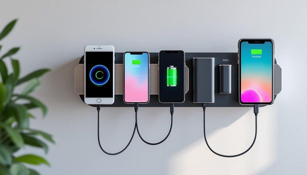 découvrez comment créer une station de charge murale pour organiser et regrouper tous vos chargeurs de batterie en un seul endroit pratique et esthétique.