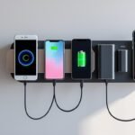 découvrez comment créer une station de charge murale pour organiser et regrouper tous vos chargeurs de batterie en un seul endroit pratique et esthétique.
