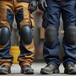 découvrez notre comparaison entre pantalons de travail avec genouillères intégrées et genouillères amovibles pour choisir la meilleure option alliant confort et protection sur le chantier.