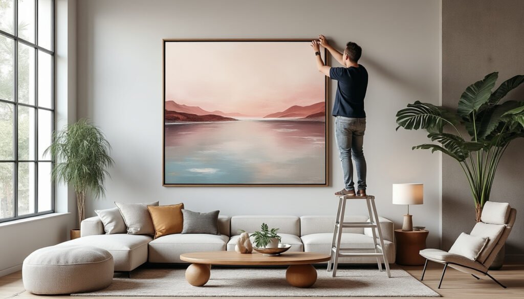 découvrez à quelle hauteur accrocher un tableau pour une décoration harmonieuse et équilibrée dans votre intérieur, avec des conseils pratiques et astuces de professionnels.