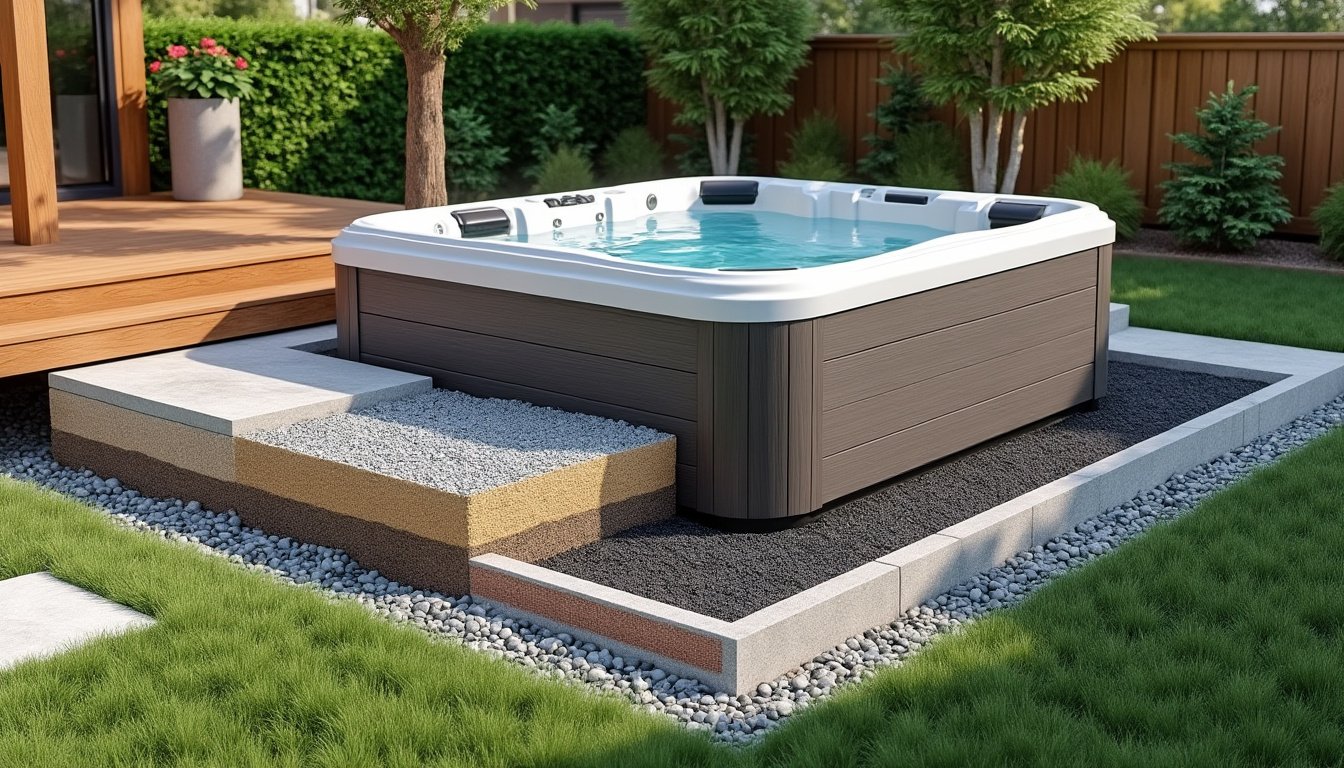 Sur quel support poser votre spa extérieur pour une installation sûre et durable ?