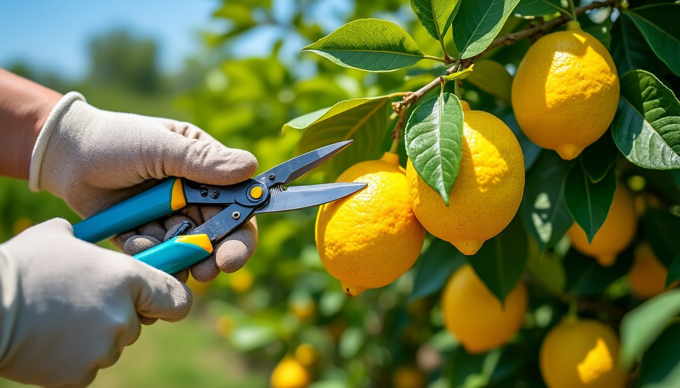 Comment et quand tailler votre citronnier pour une récolte abondante ?