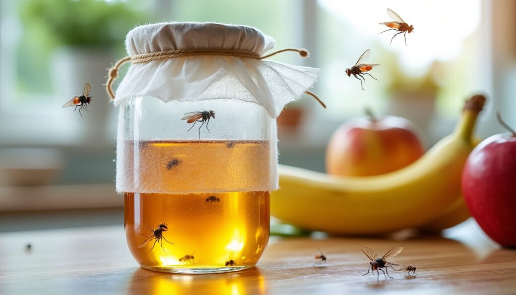découvrez comment fabriquer un piège à moucherons maison efficace avec des ingrédients simples pour vous débarrasser définitivement de ces nuisibles.