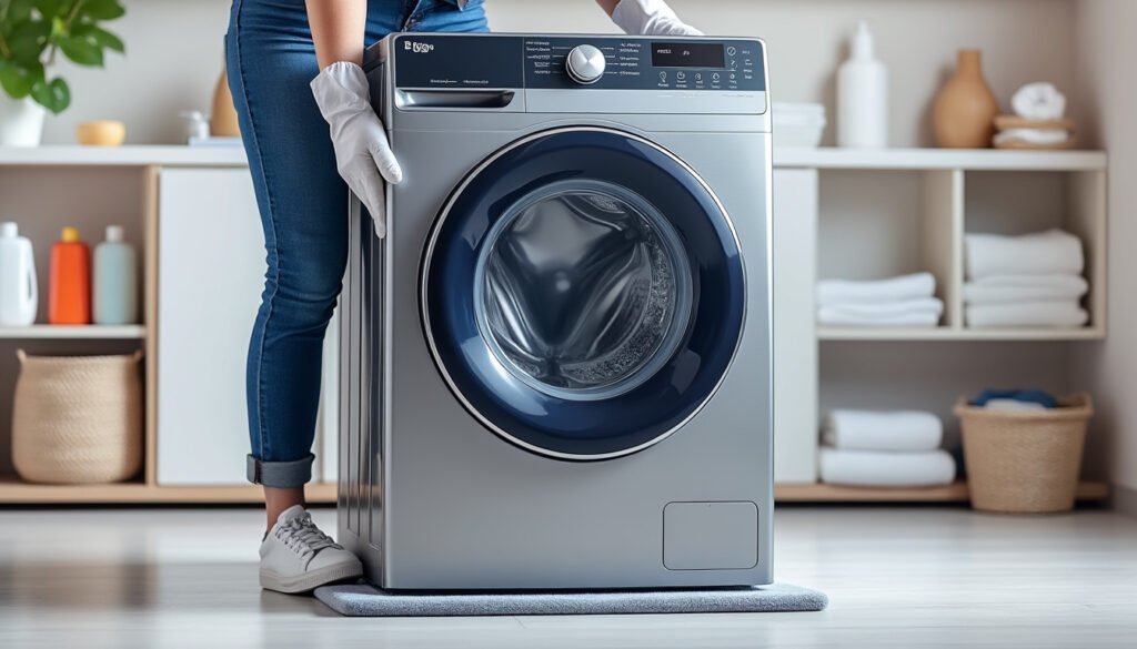 découvrez si vous pouvez coucher une machine à laver sans l'endommager et les précautions à prendre pour préserver son bon fonctionnement.