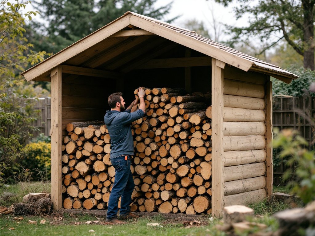Construire un abris bois de chauffage : nos conseils