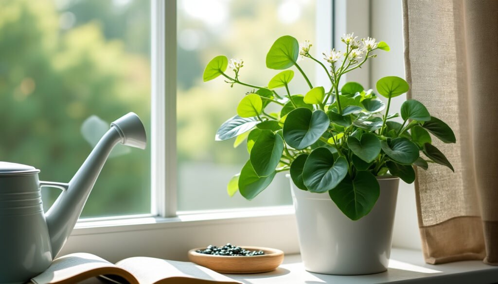 découvrez nos conseils pratiques pour réussir la floraison de votre pilea et le maintenir en pleine santé toute l'année.