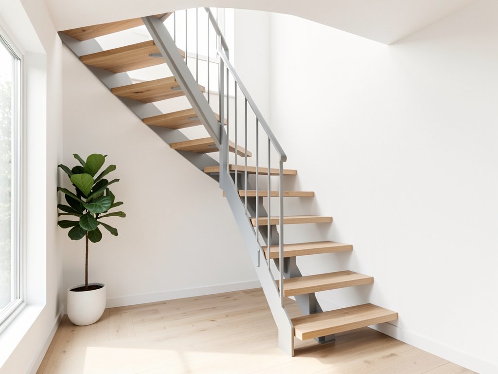Escalier gain de place : optimiser votre intérieur