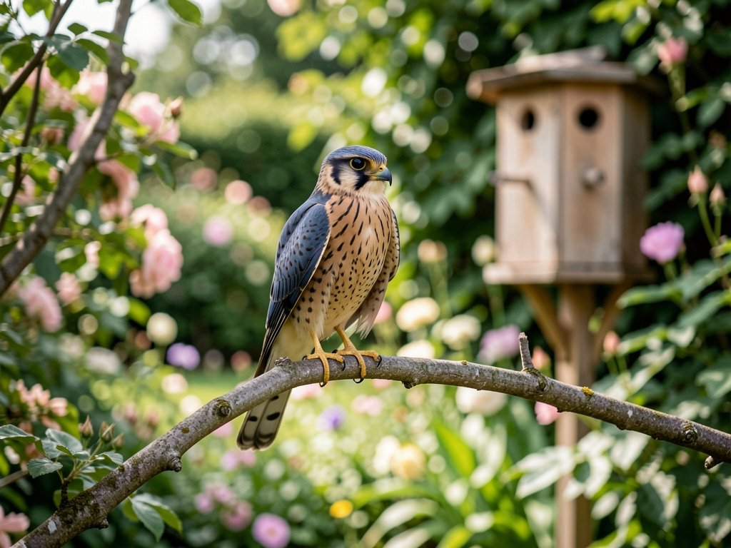 Faucon crécerelle : comment l'accueillir au jardin ?